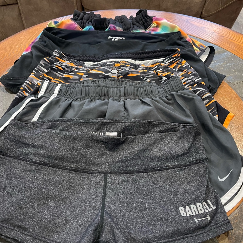 Lot of size large athletic shorts